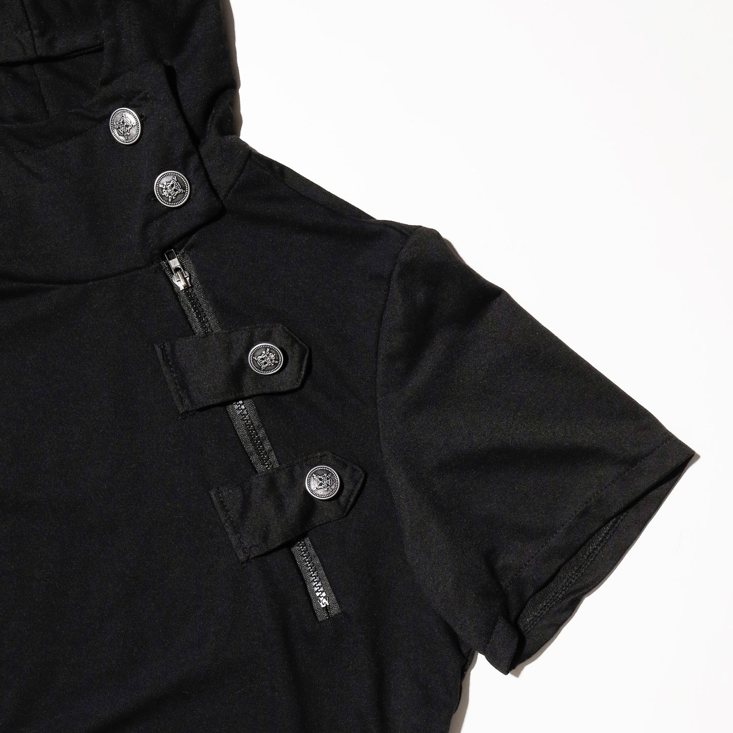 vintage slanting h/s hoodie