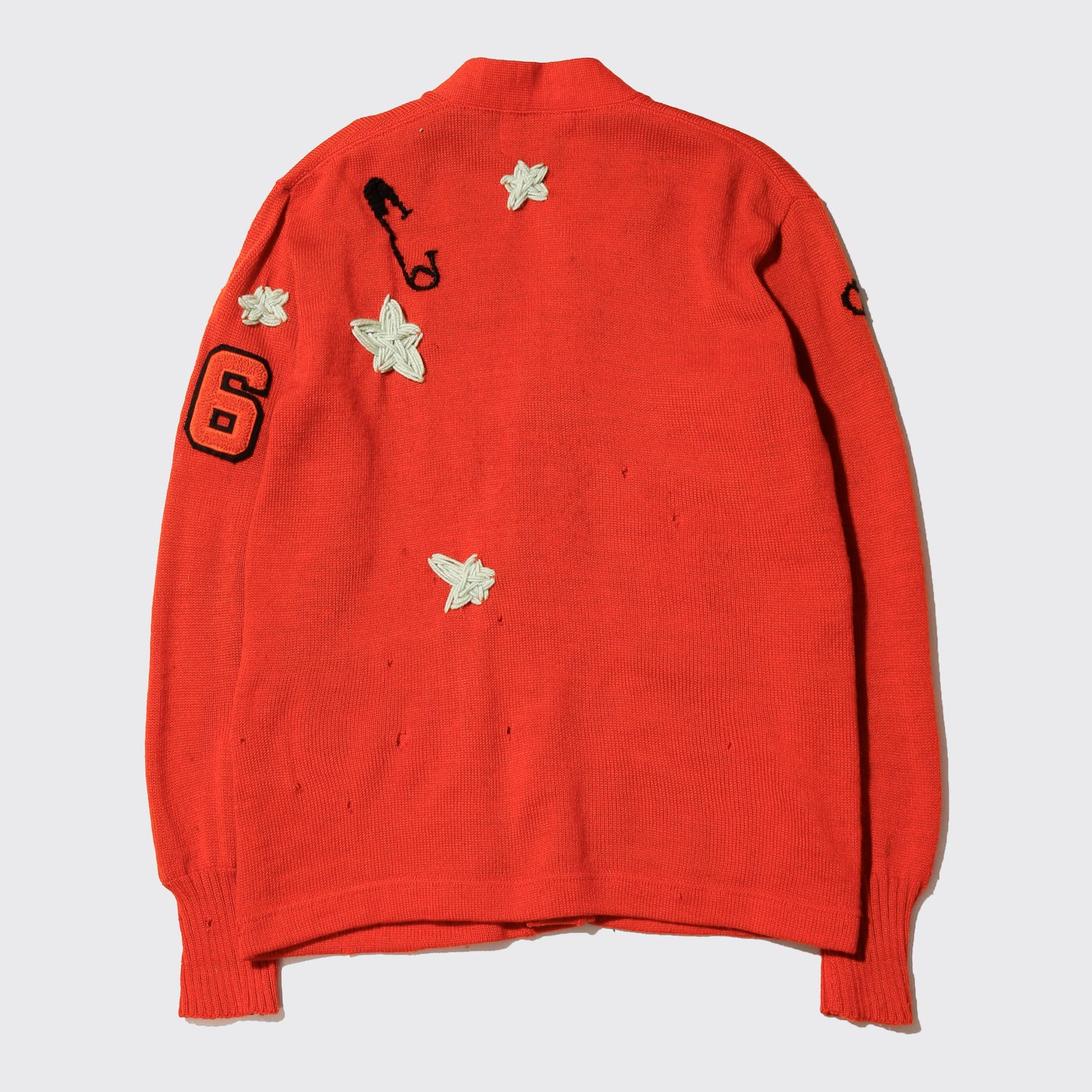 *one-off 50’s craft lettered cardigan