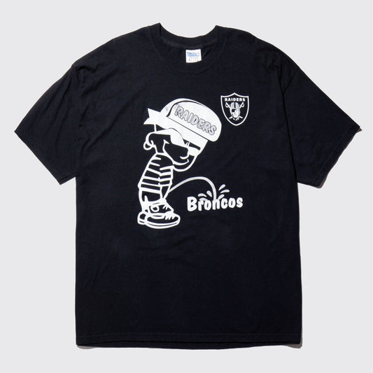 vintage 00's Raiders hooligan t-shirt