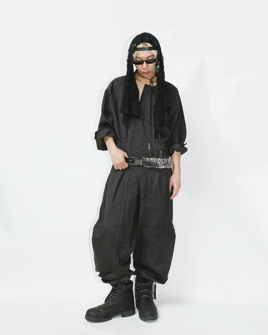 vintage replica dual flont parachute jump suit