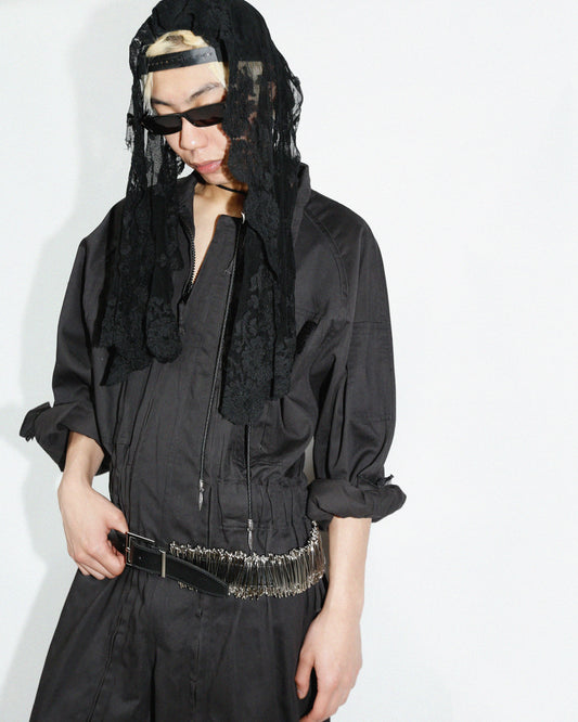 vintage replica dual flont parachute jump suit