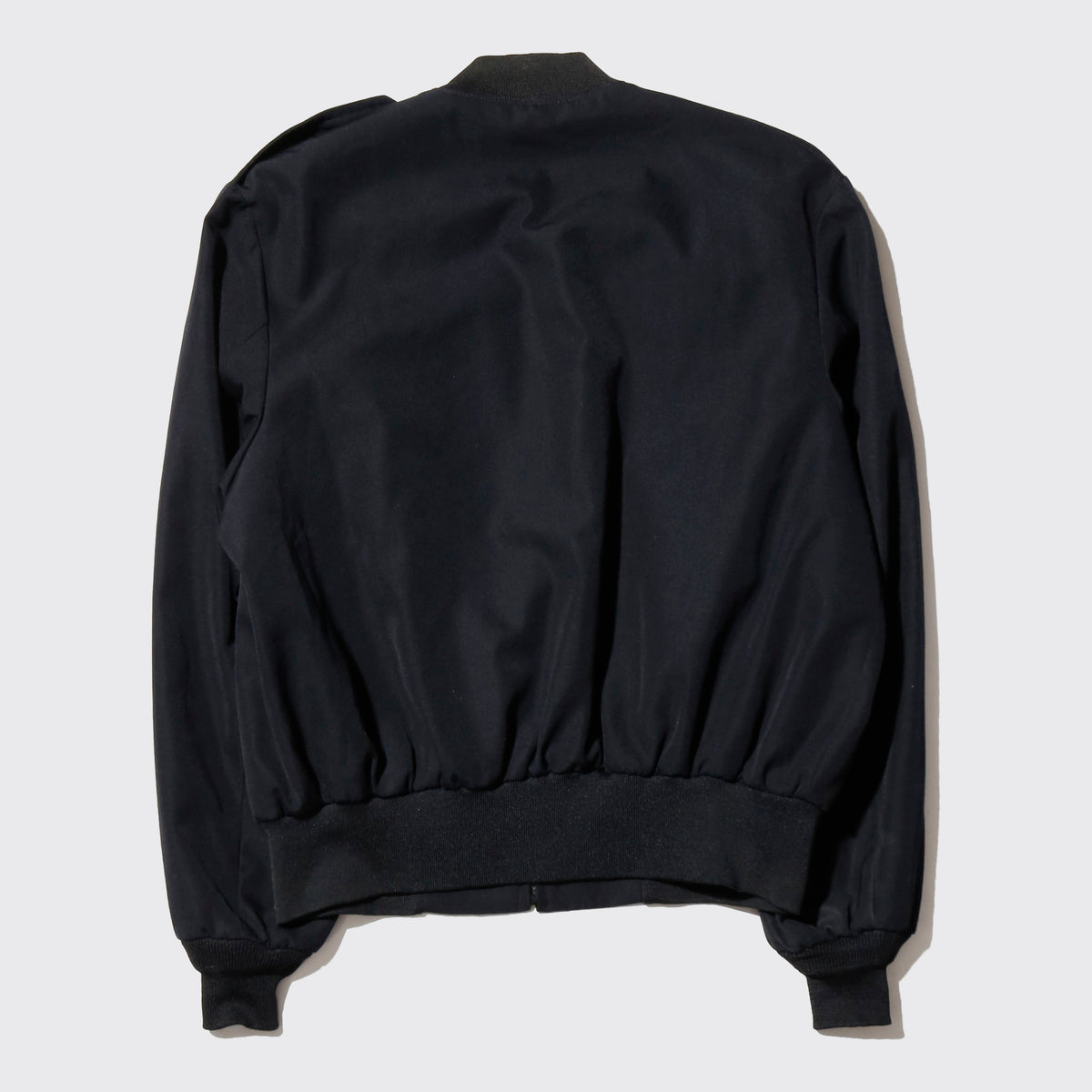 vintage officer jacket with dogtag pin