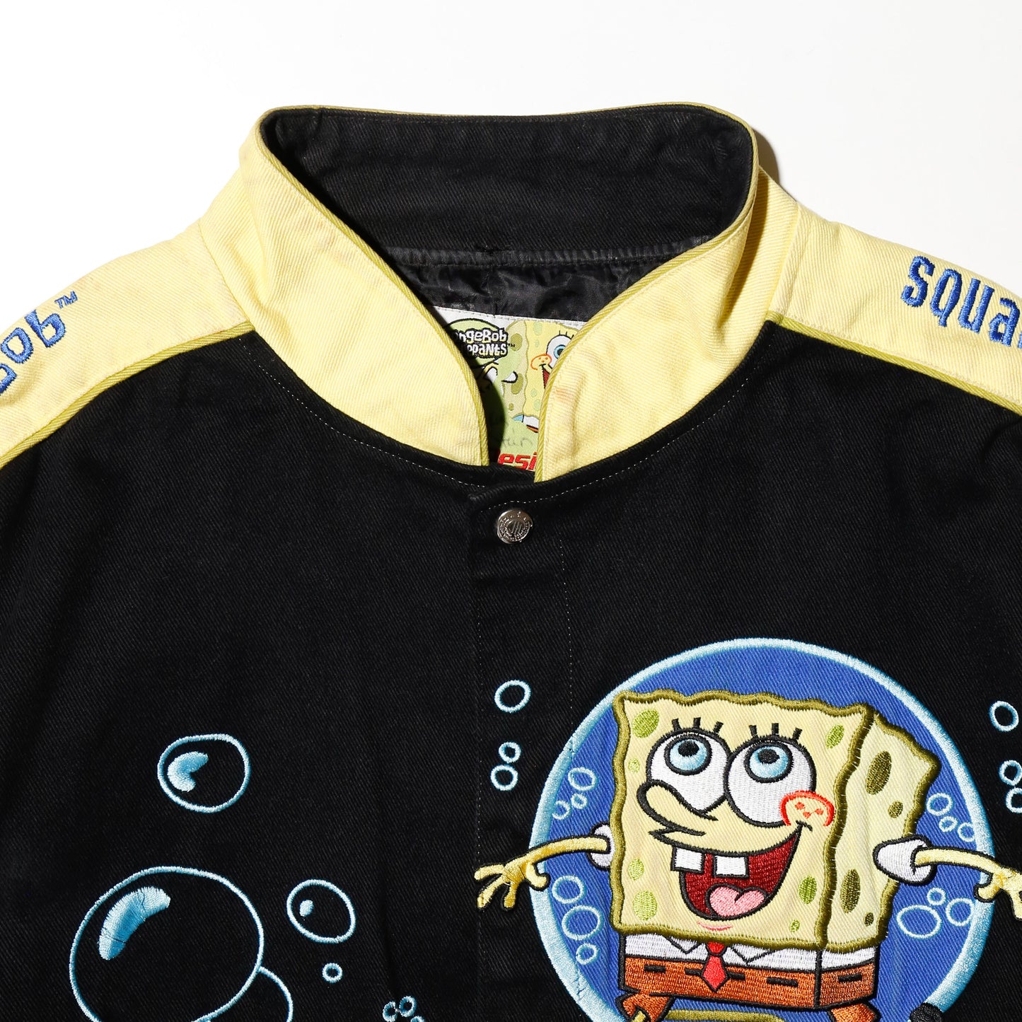 vintage Jeff Hamilton sponge bob nascar jacket