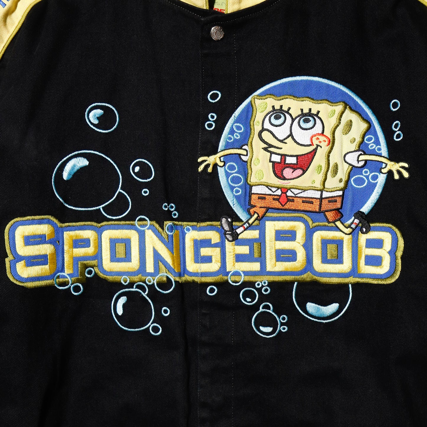 vintage Jeff Hamilton sponge bob nascar jacket
