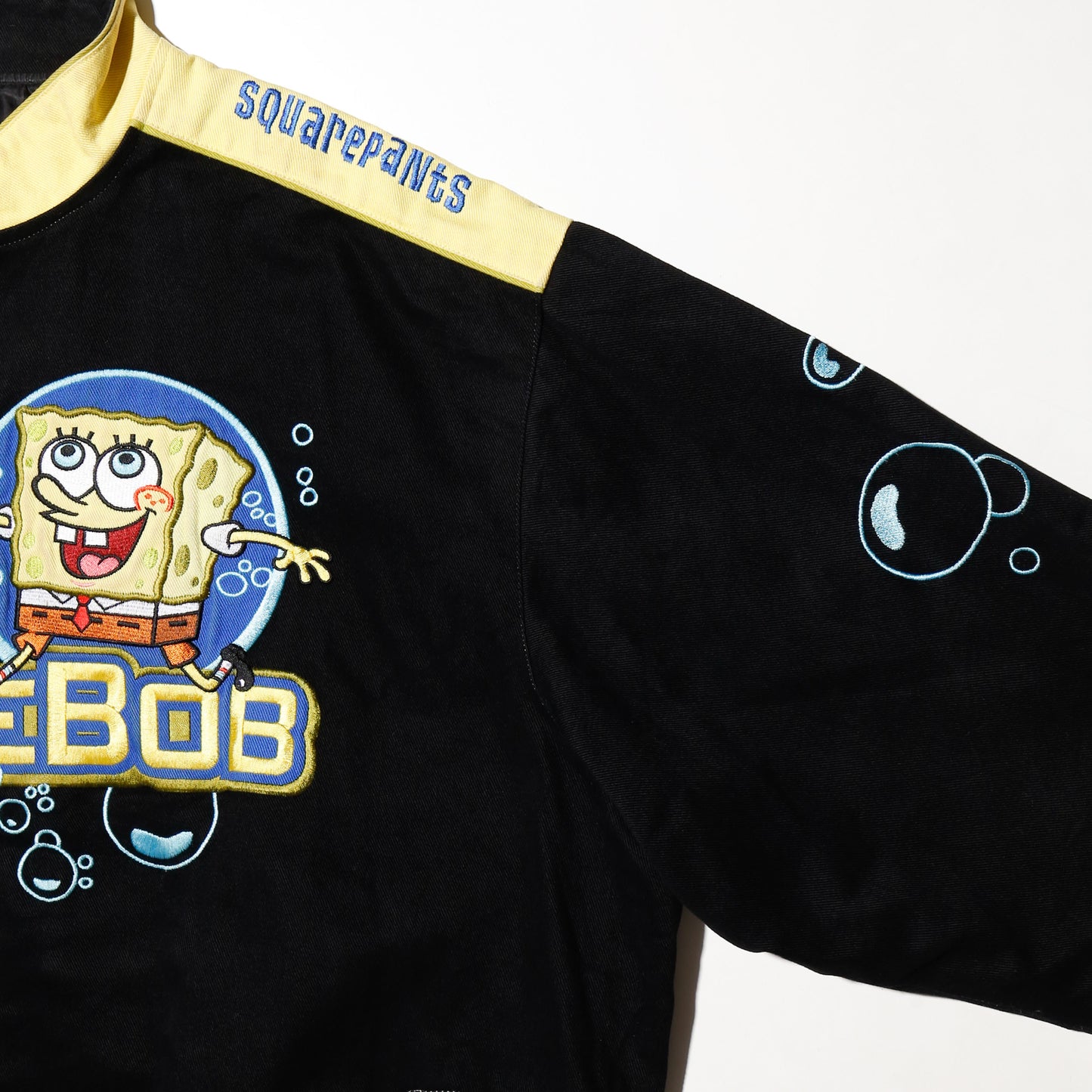 vintage Jeff Hamilton sponge bob nascar jacket