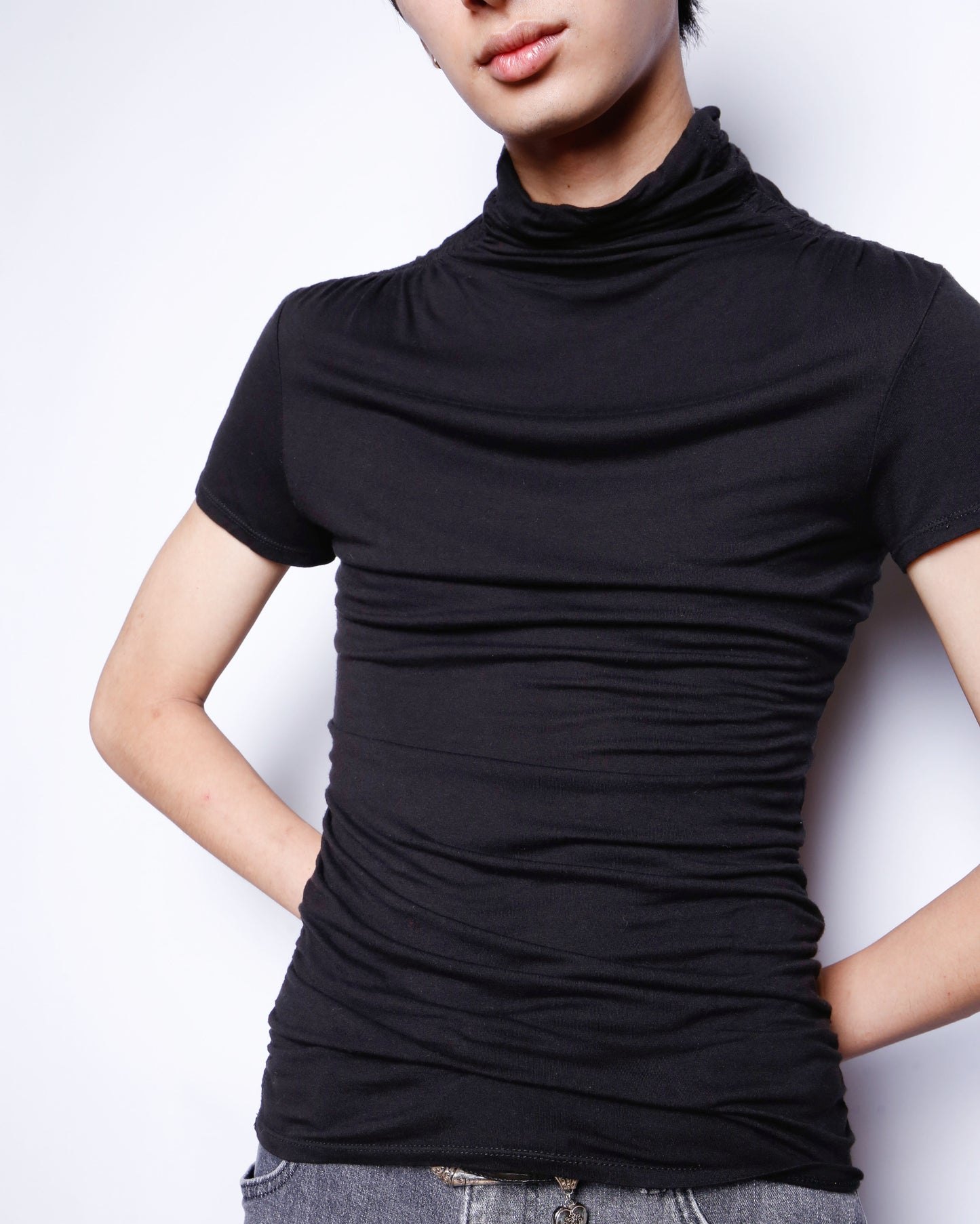 vintage rayon h/s body suits