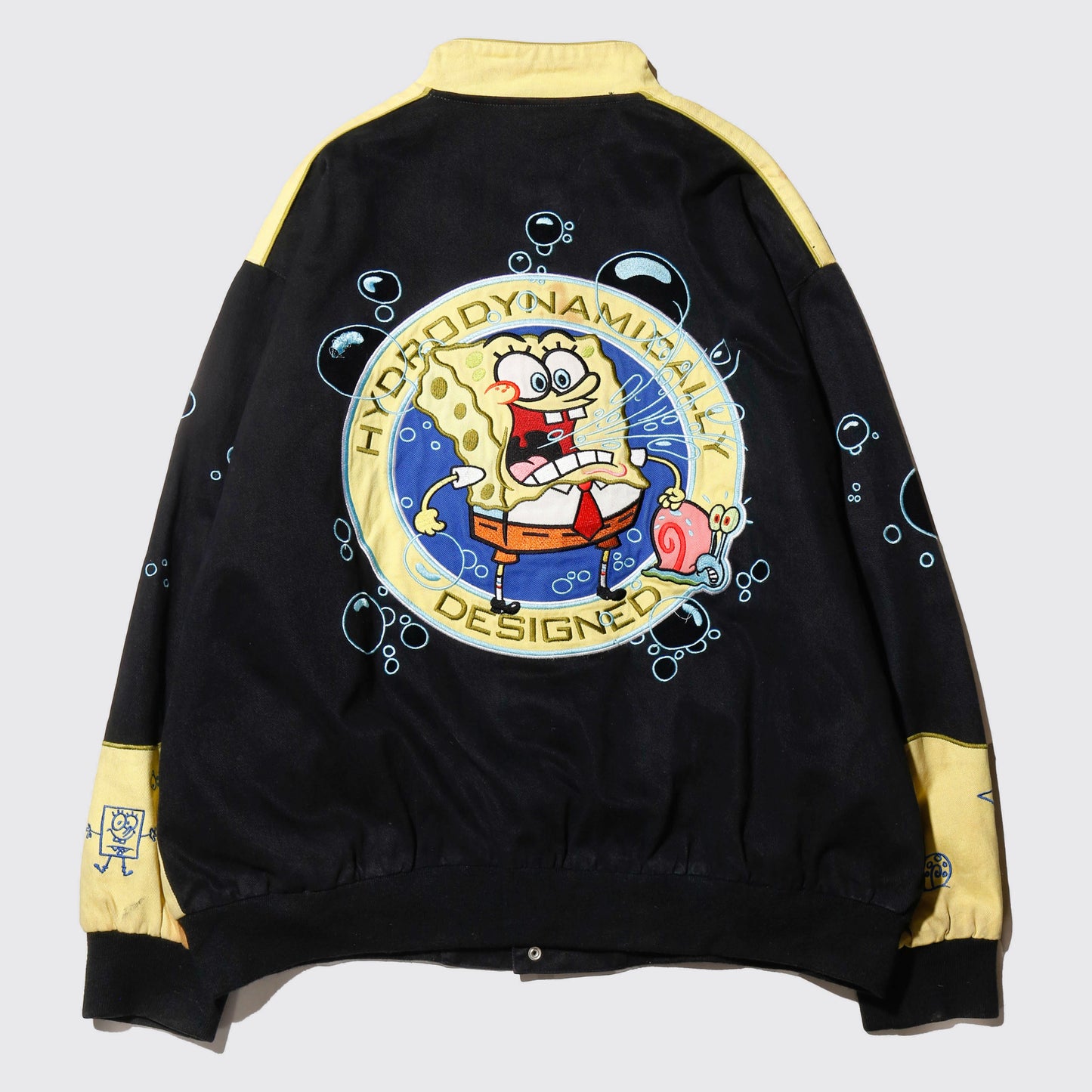 vintage Jeff Hamilton sponge bob nascar jacket