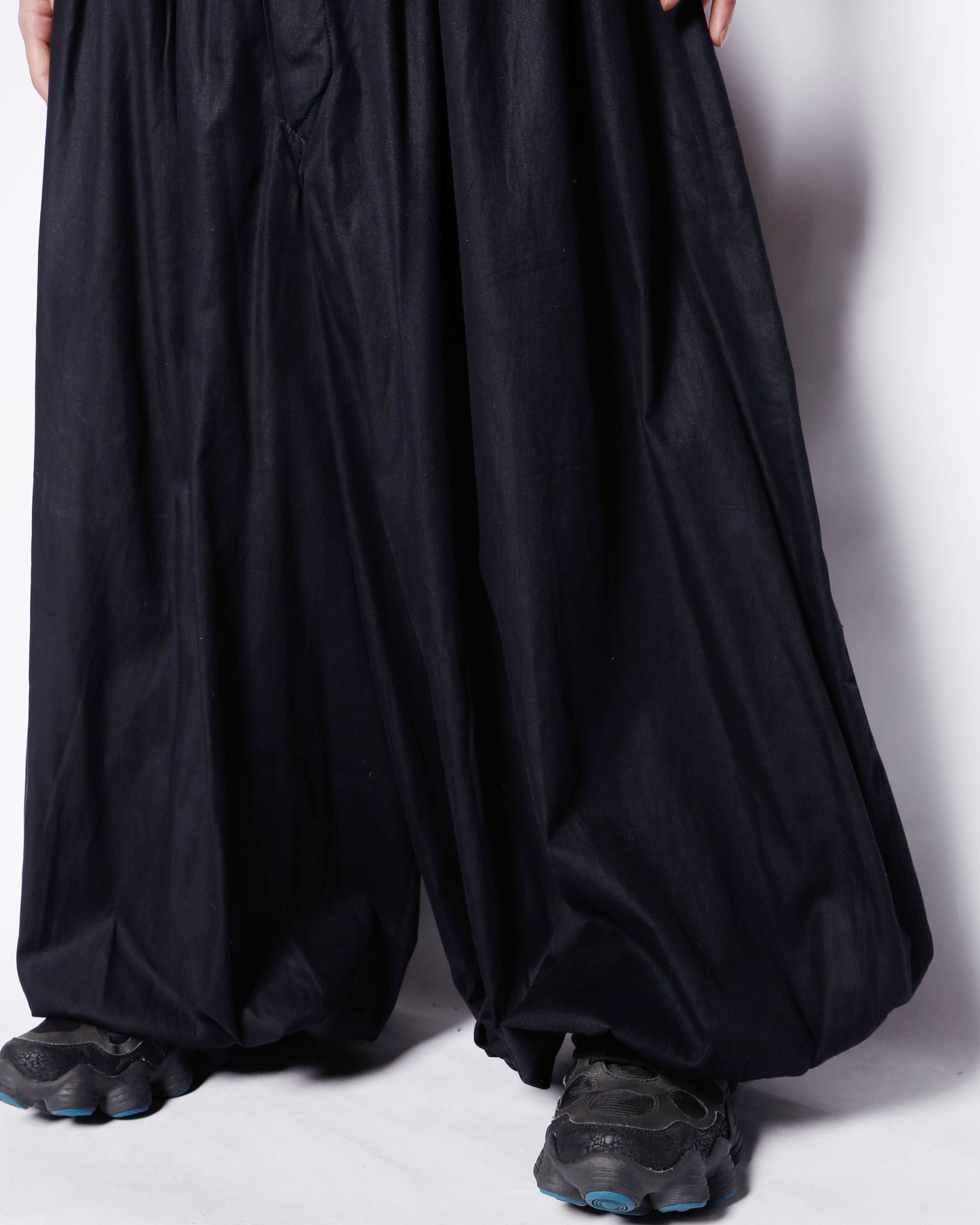 vintage euro pleated wide balloon trousers