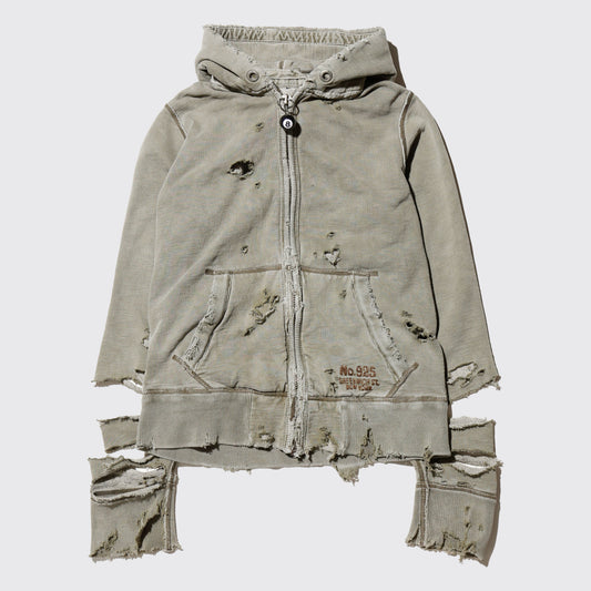 *one-off eight ball broken hoodie