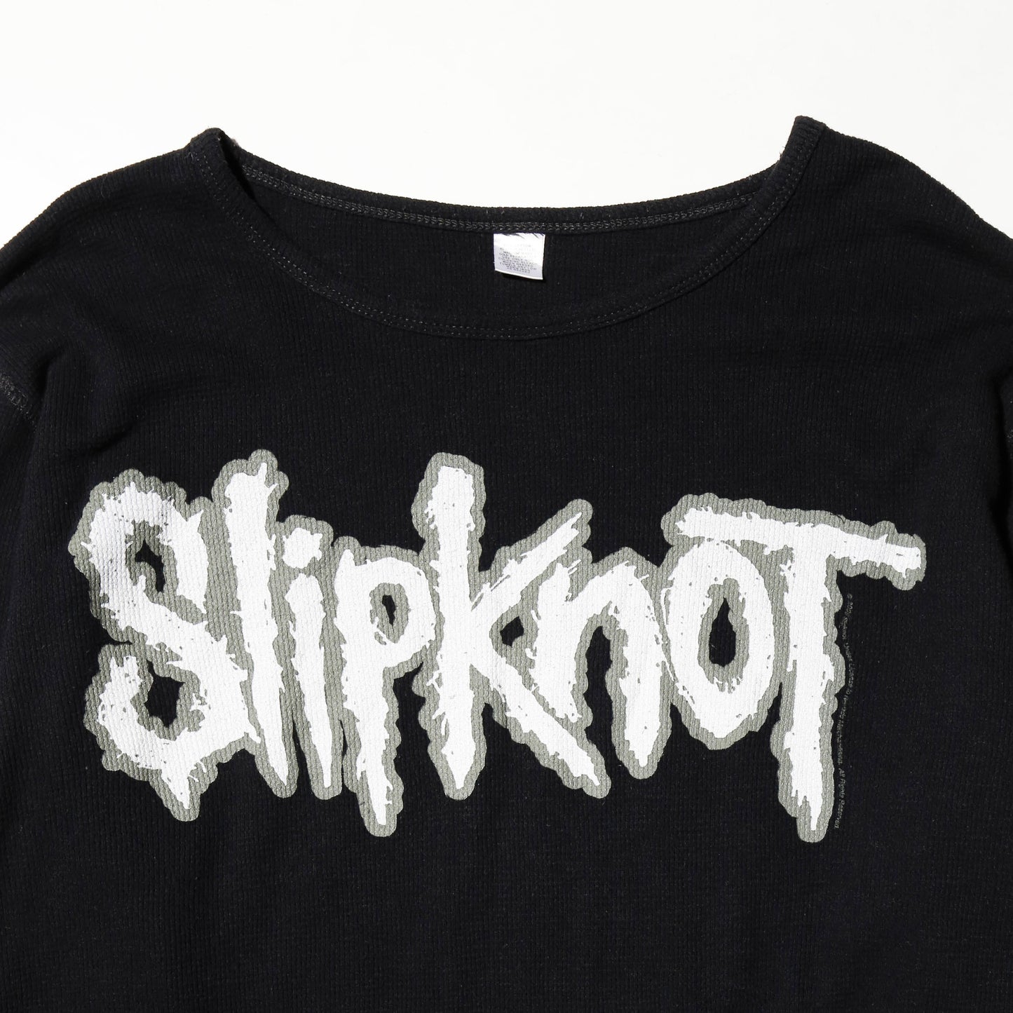 vintage 05's slipknot double sided thermal l/s