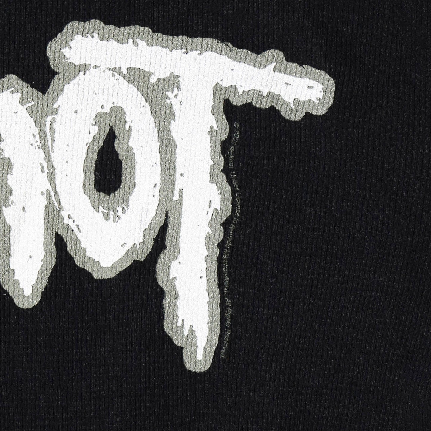 vintage 05's slipknot double sided thermal l/s