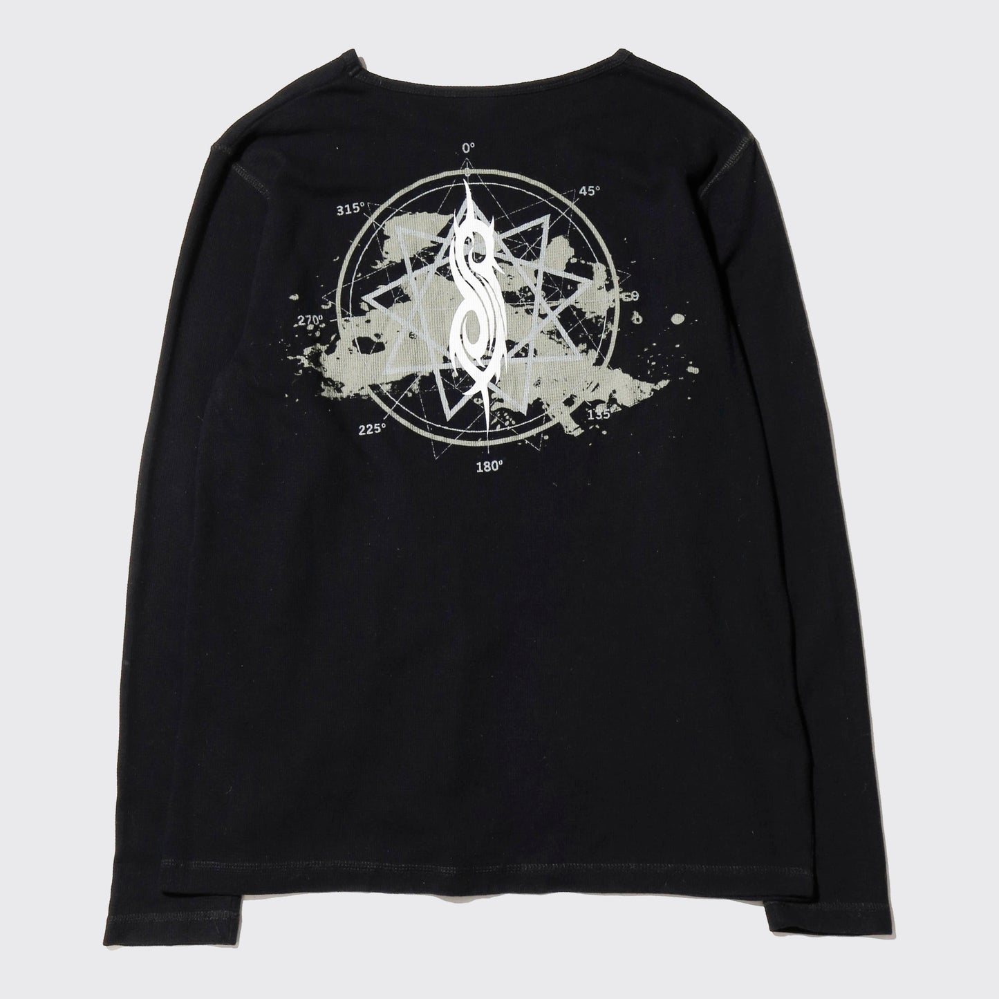 vintage 05's slipknot double sided thermal l/s