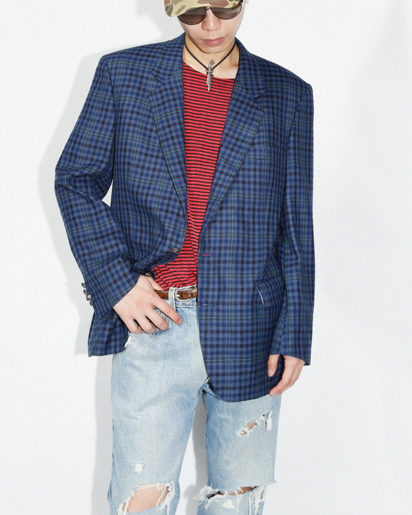 vintage border stretch cut sew
