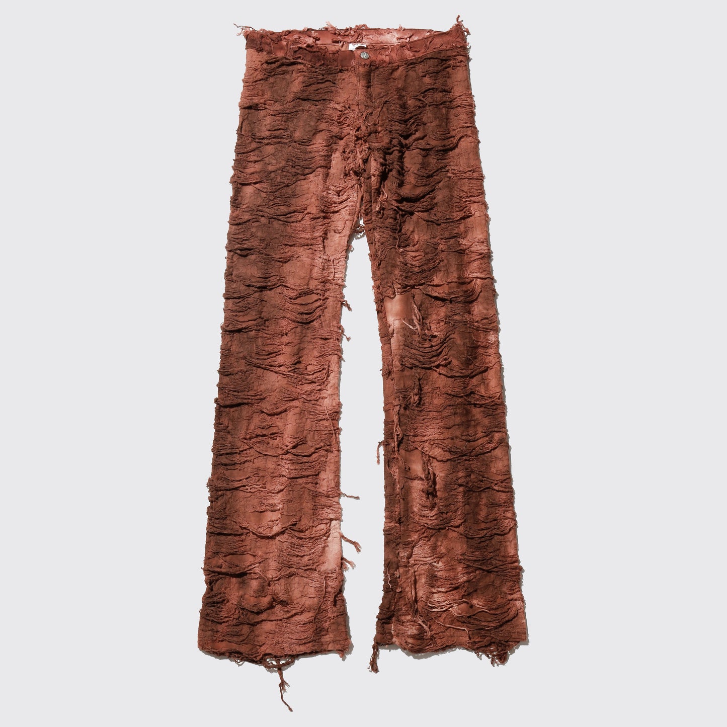 vintage acid ripped trousers