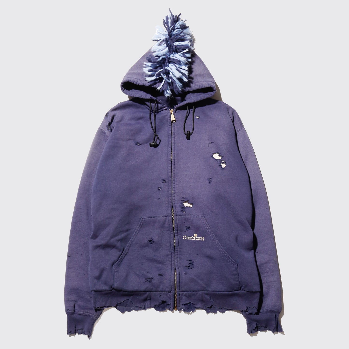 *one-off carhartt broken mohawk active hoodie