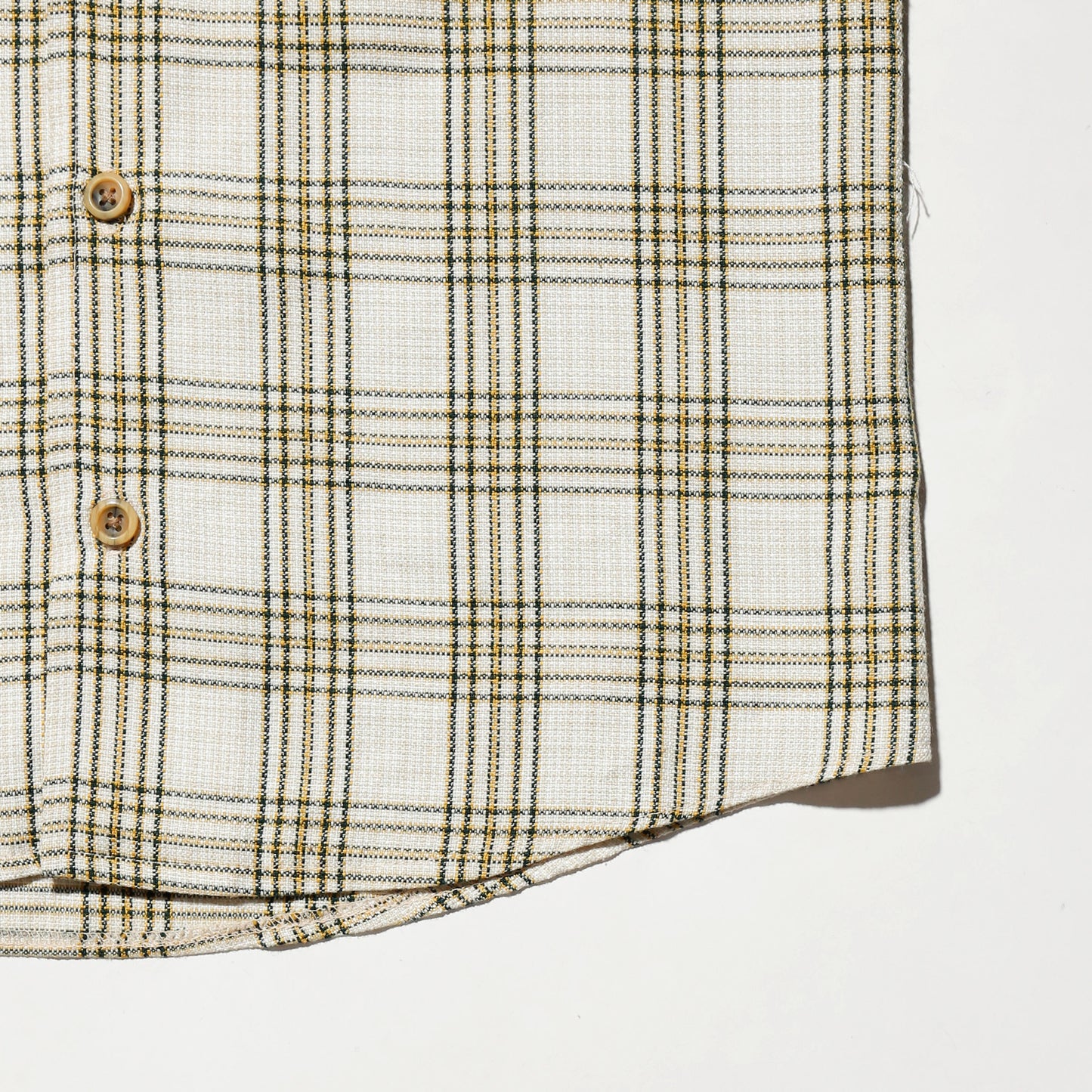 vintage 70's check flare poly set up