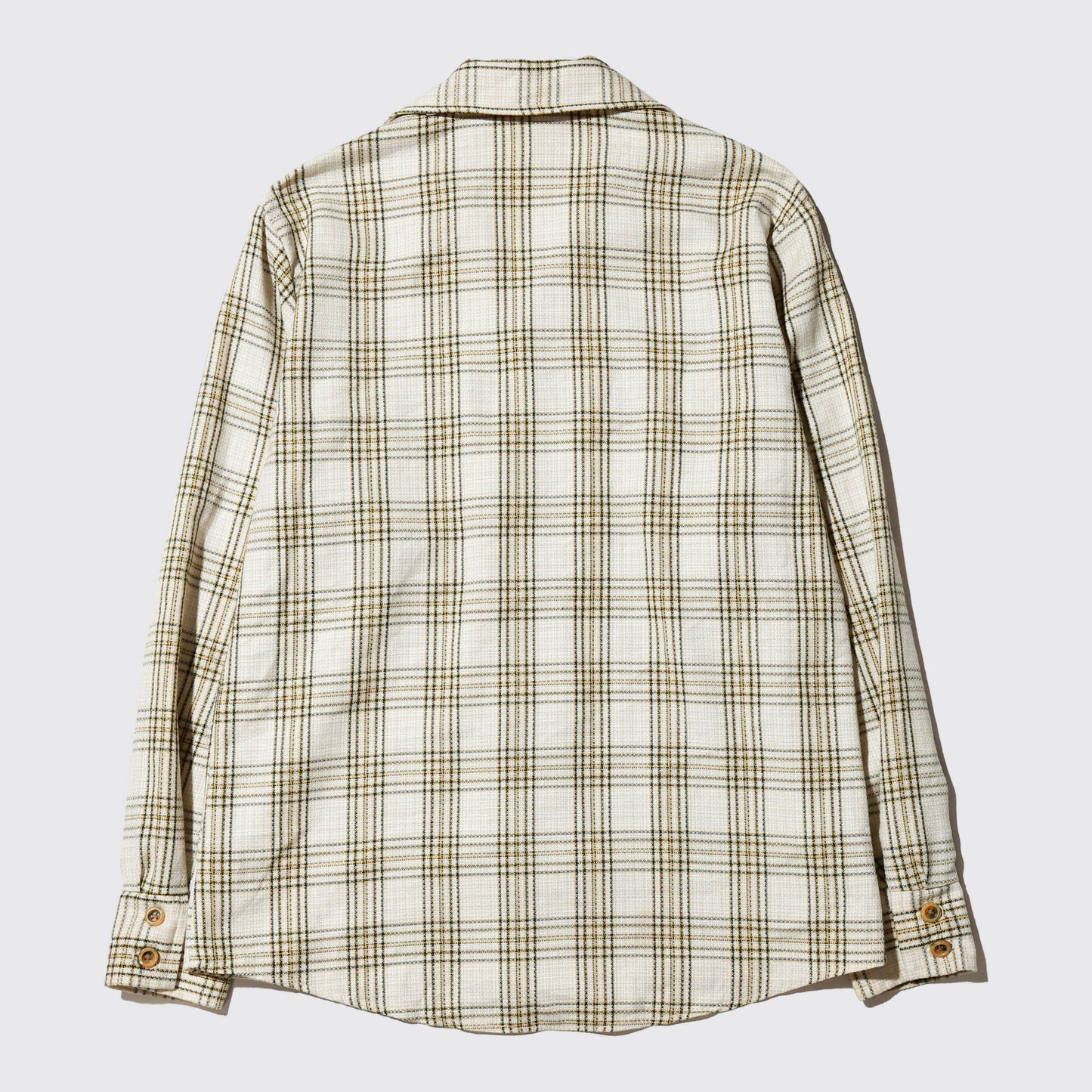 vintage 70's check flare poly set up