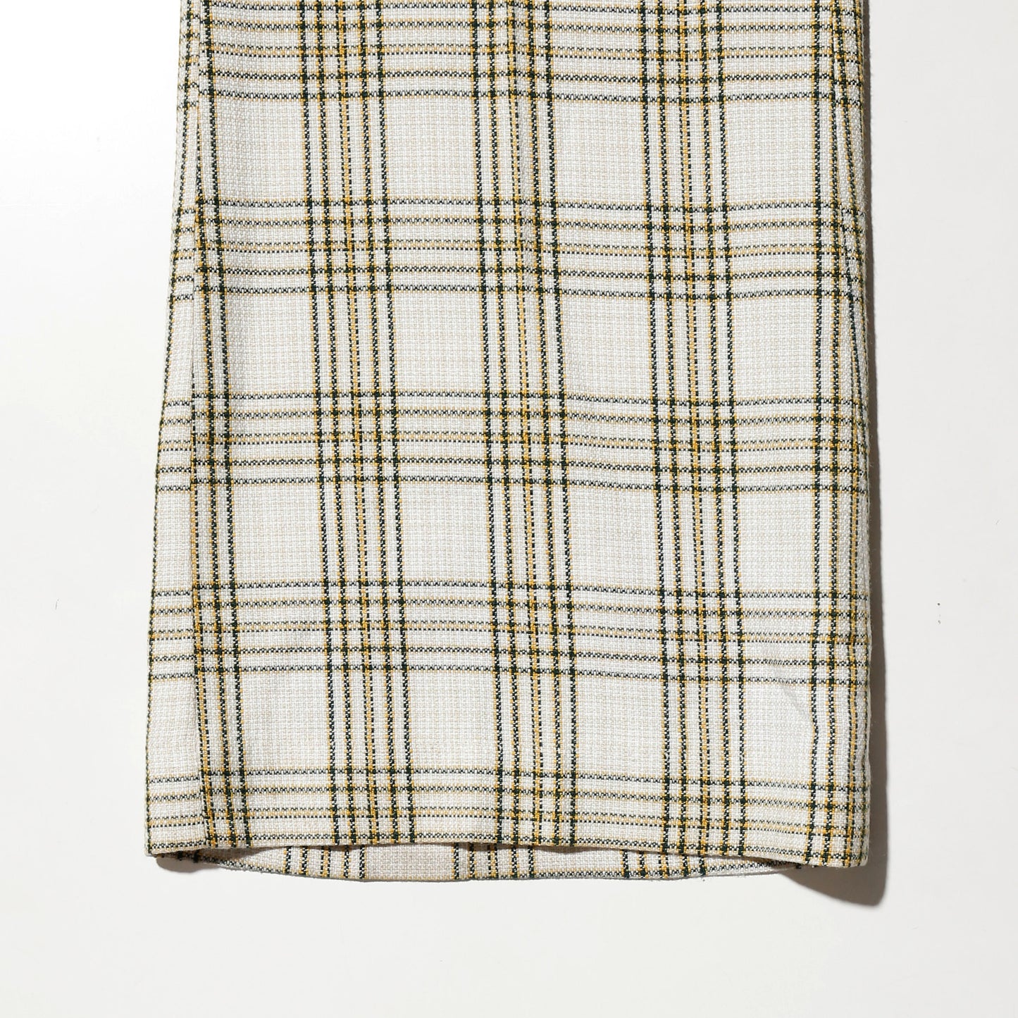 vintage 70's check flare poly set up