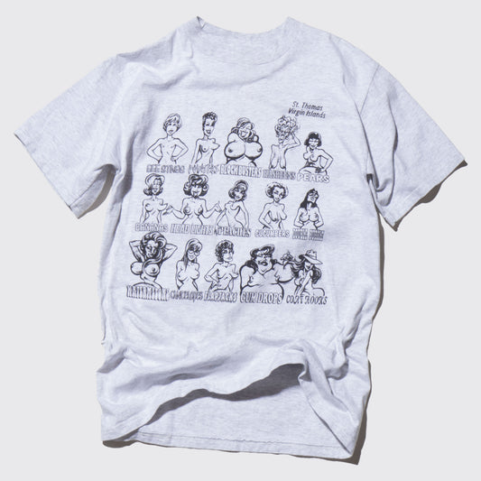 vintage early00's tits t-shirt