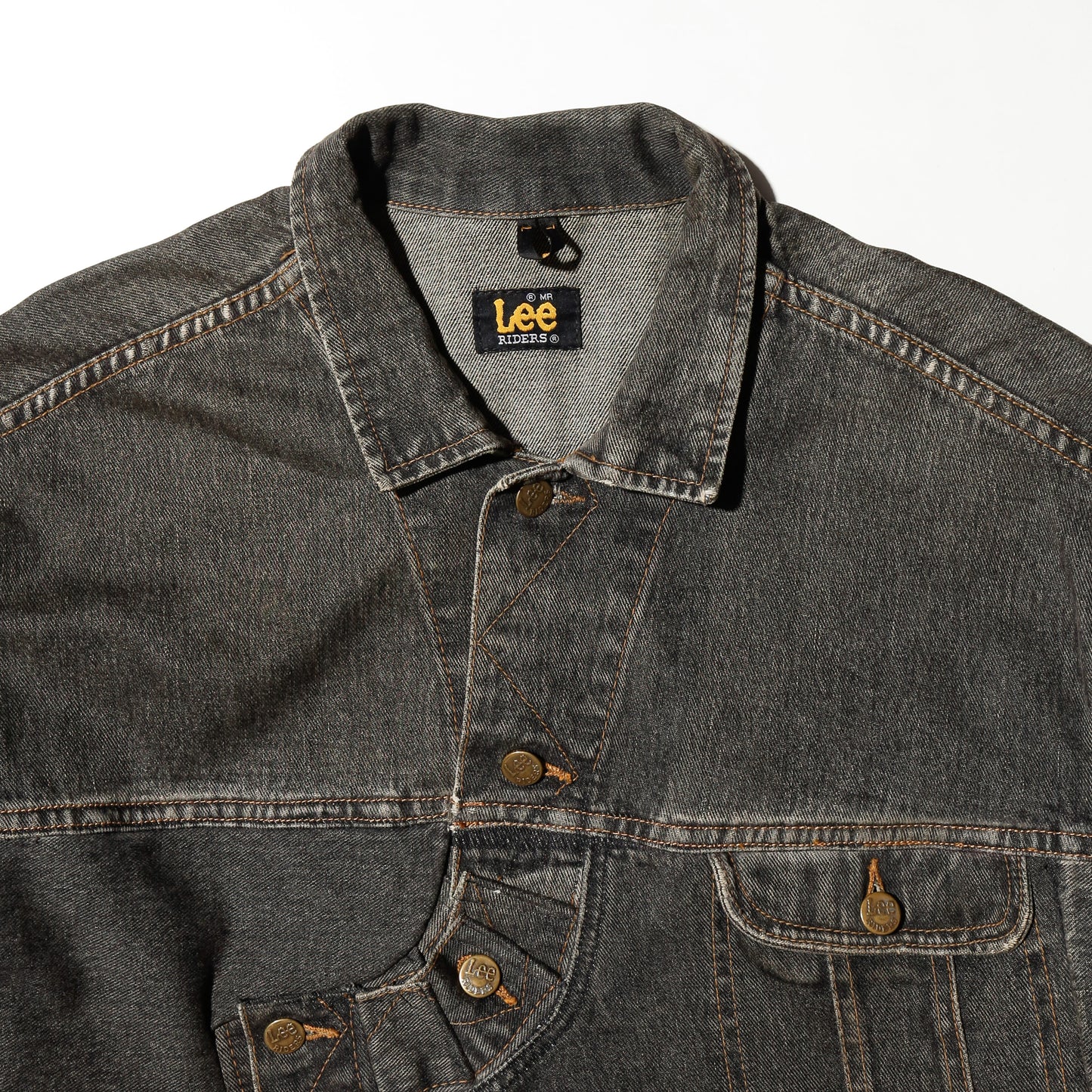 *one-off unbalance trucker jacket