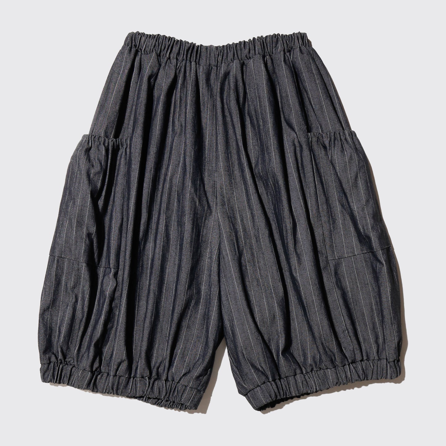 vintage stripe balloon shorts