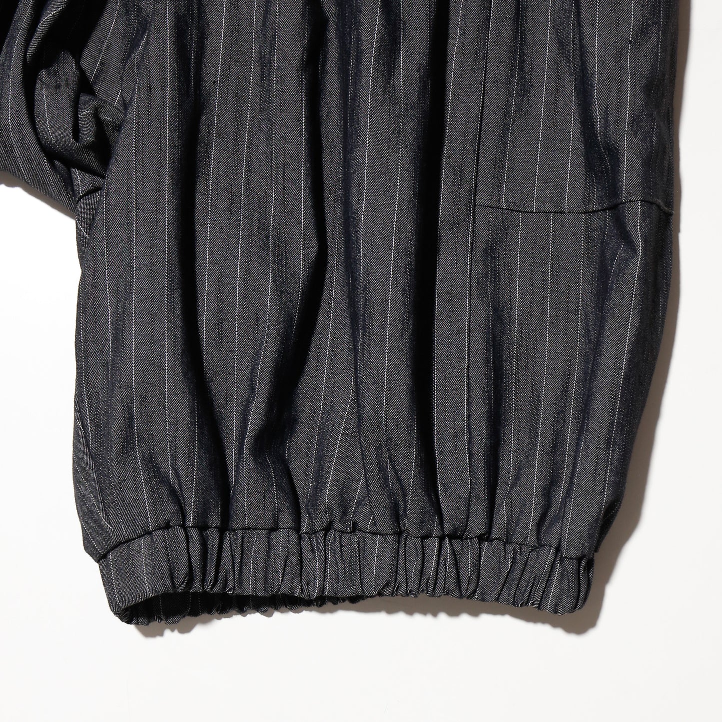 vintage stripe balloon shorts