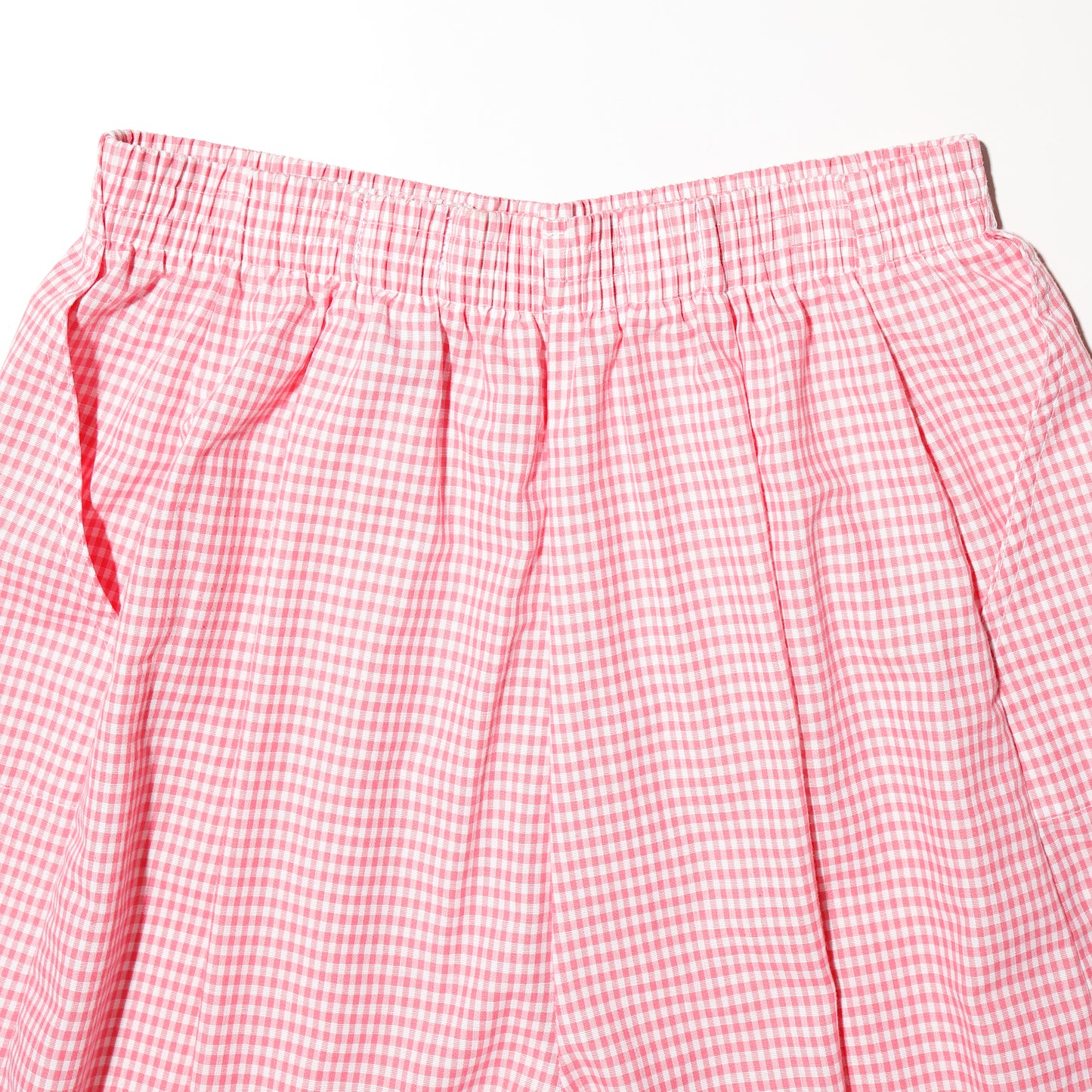 vintage gingham check trunks shorts