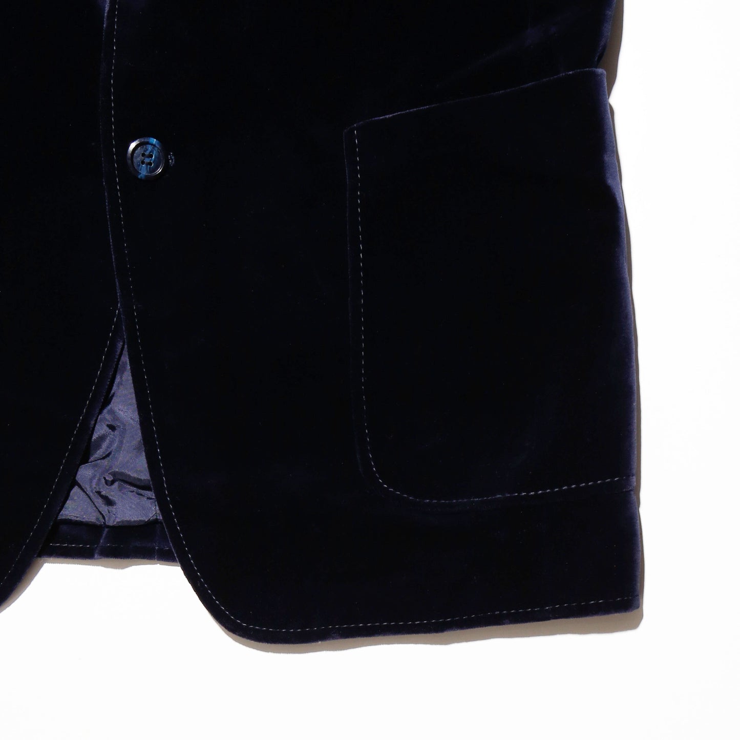 vintage 70's velvet single flare set up