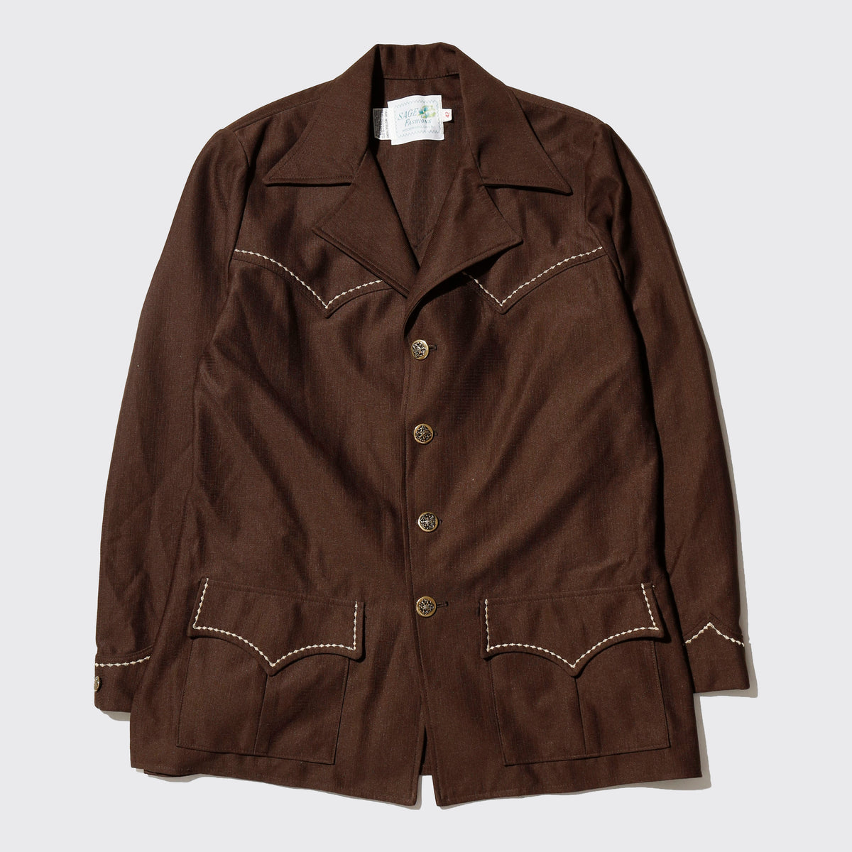 vintage 70's western poly leisure jacket
