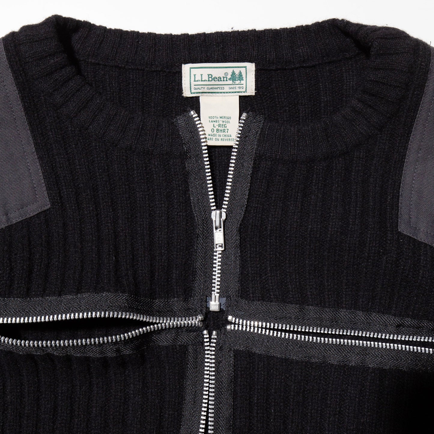 remake cross zip sweater