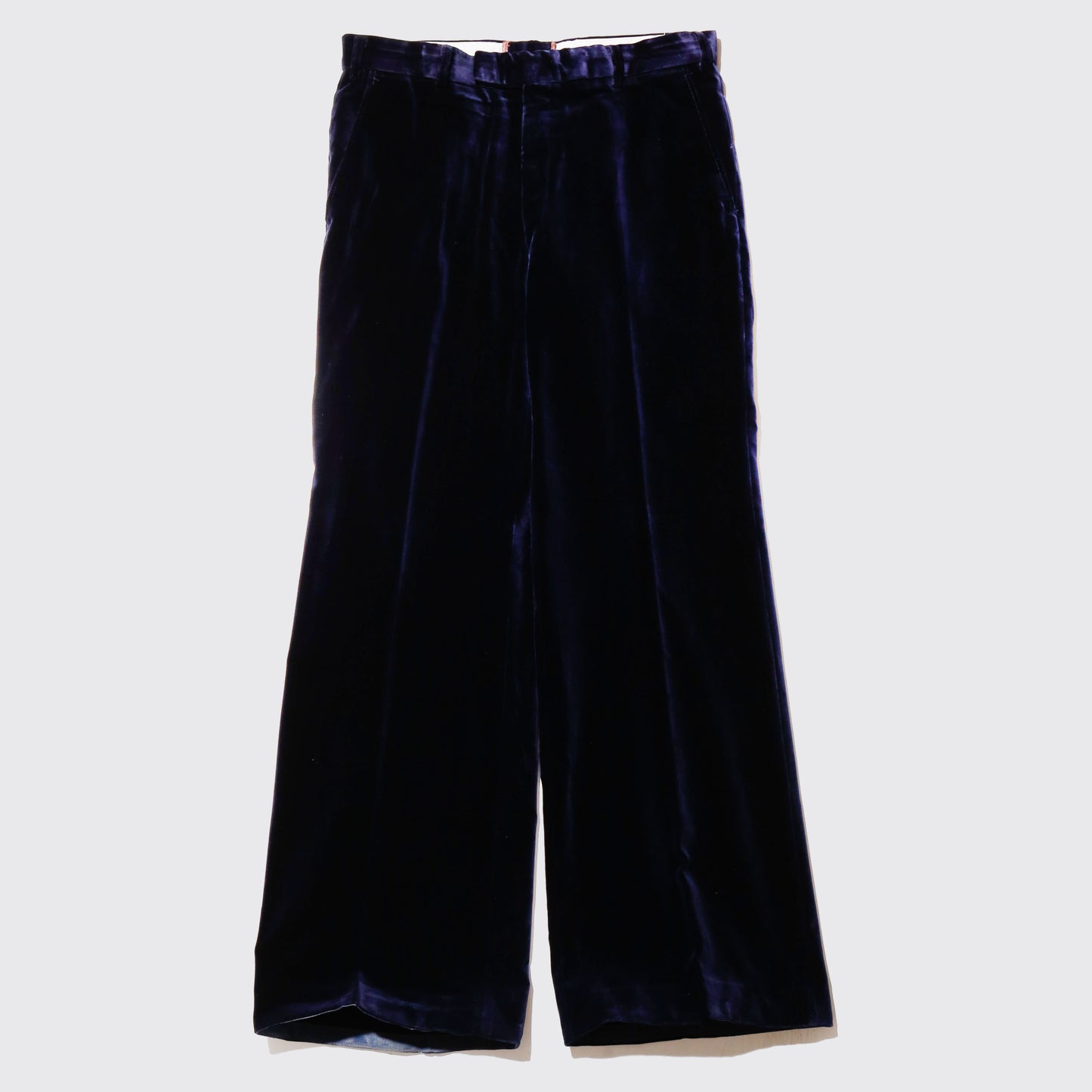 vintage 70's velvet single flare set up