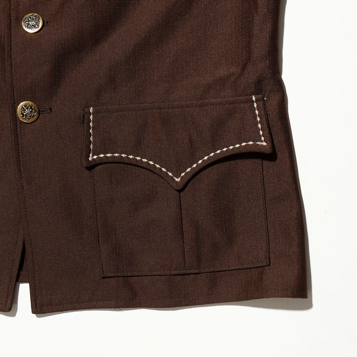 vintage 70's western poly leisure jacket