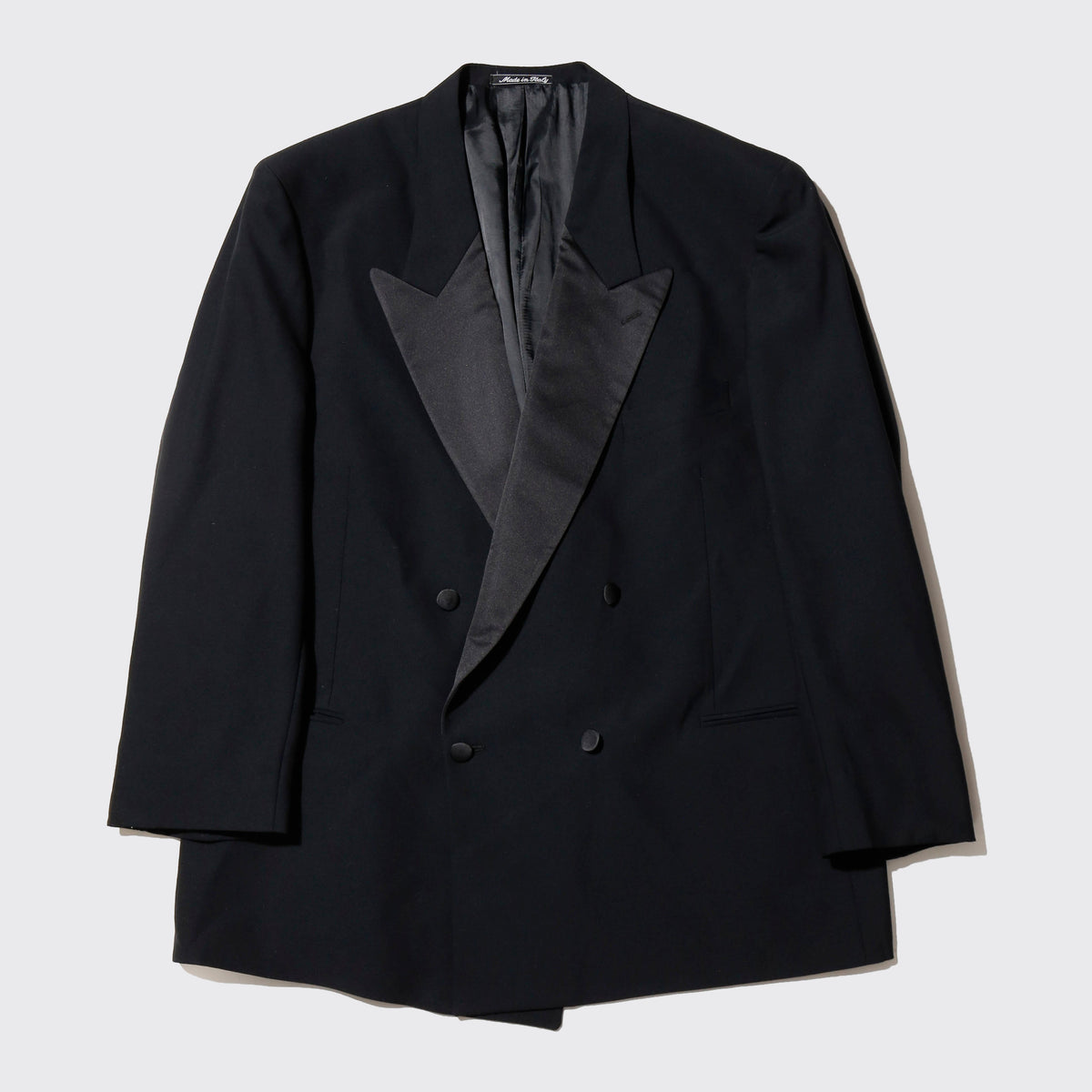 vintage 80's MANI by Giorgio Armani double breasted smoking jacket