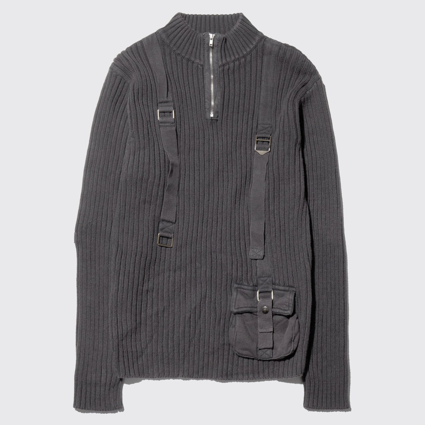 vintage half zip commando sweater