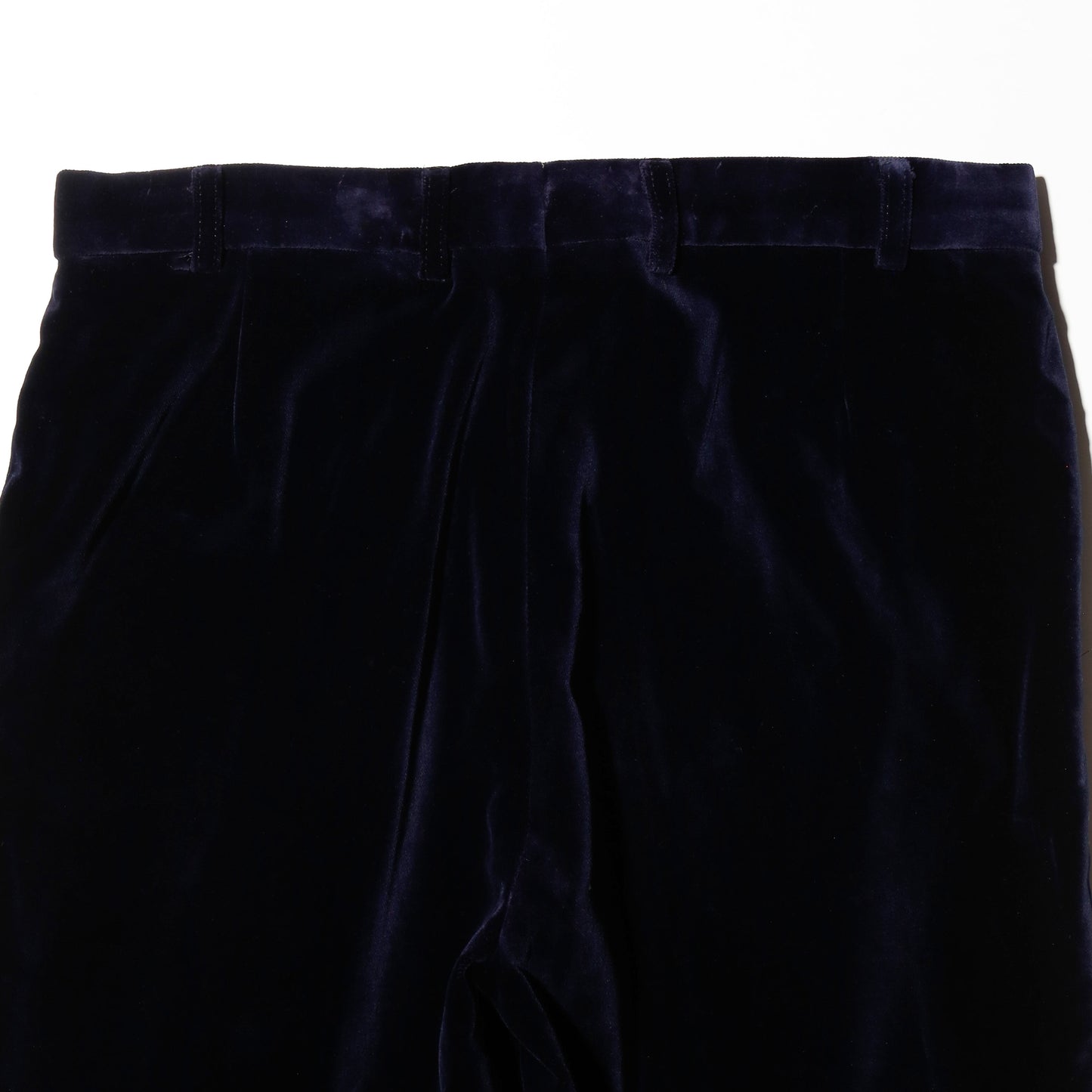 vintage 70's velvet single flare set up