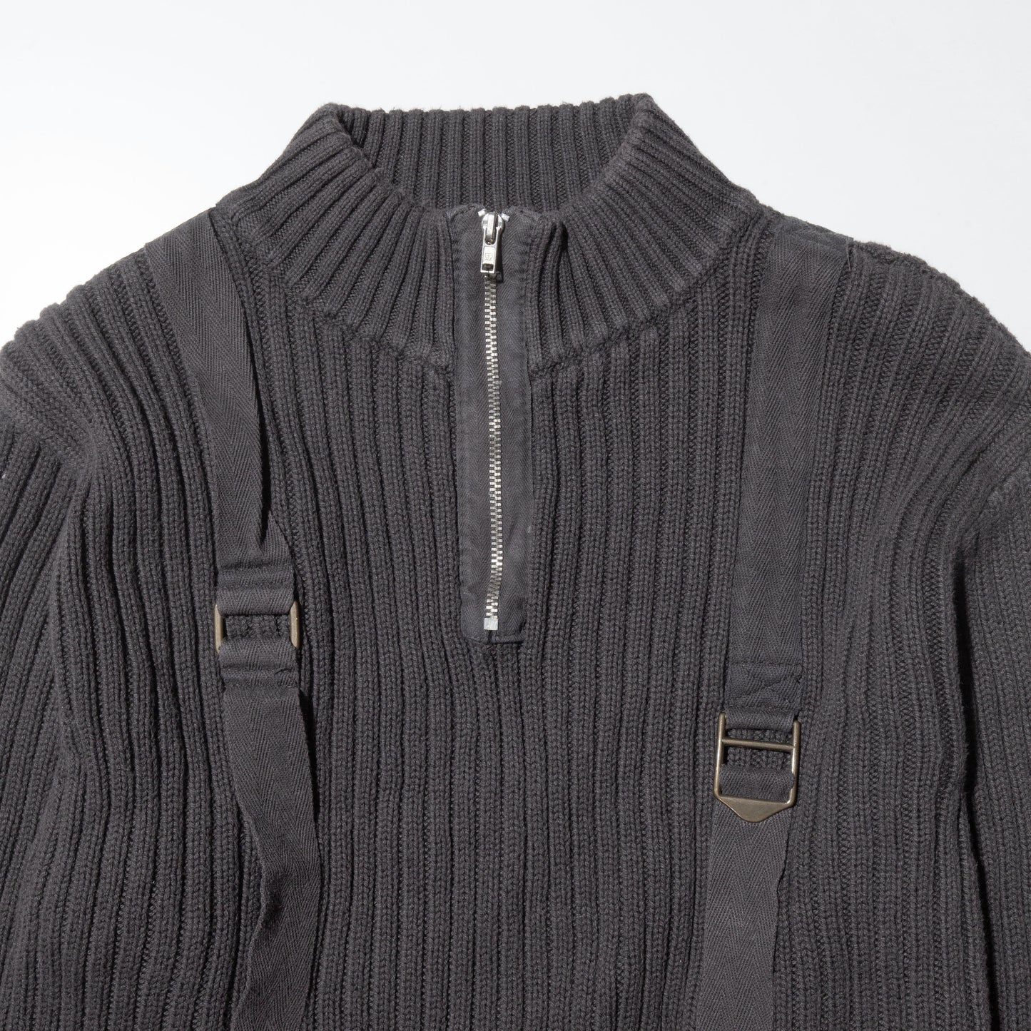 vintage half zip commando sweater