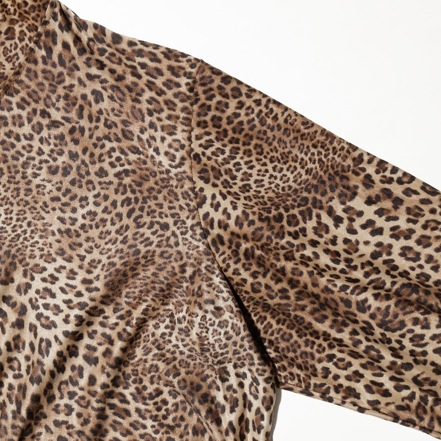 vintage leopard zip hoodie