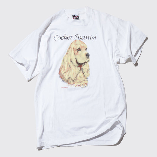 vintage 90's cocker spaniel t-shirt