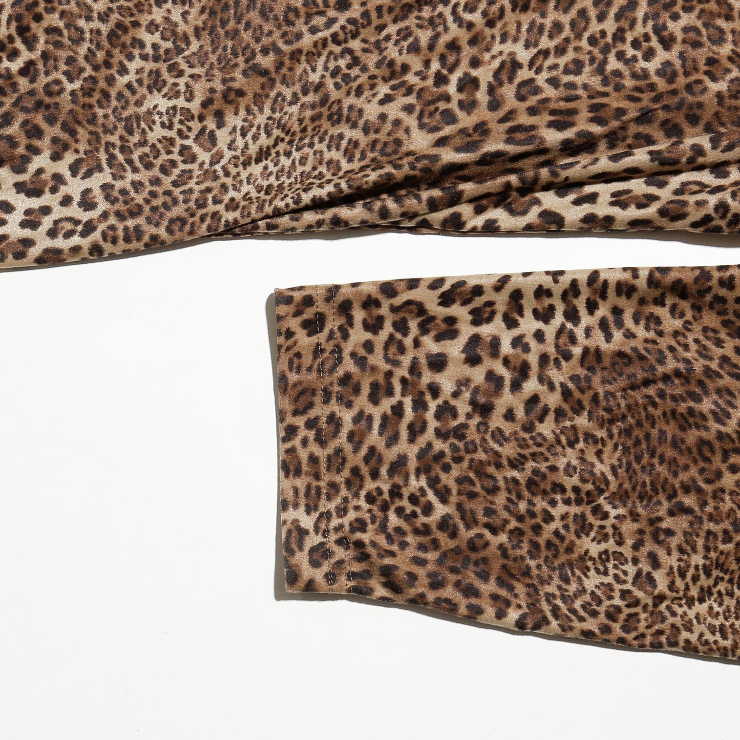 vintage leopard zip hoodie