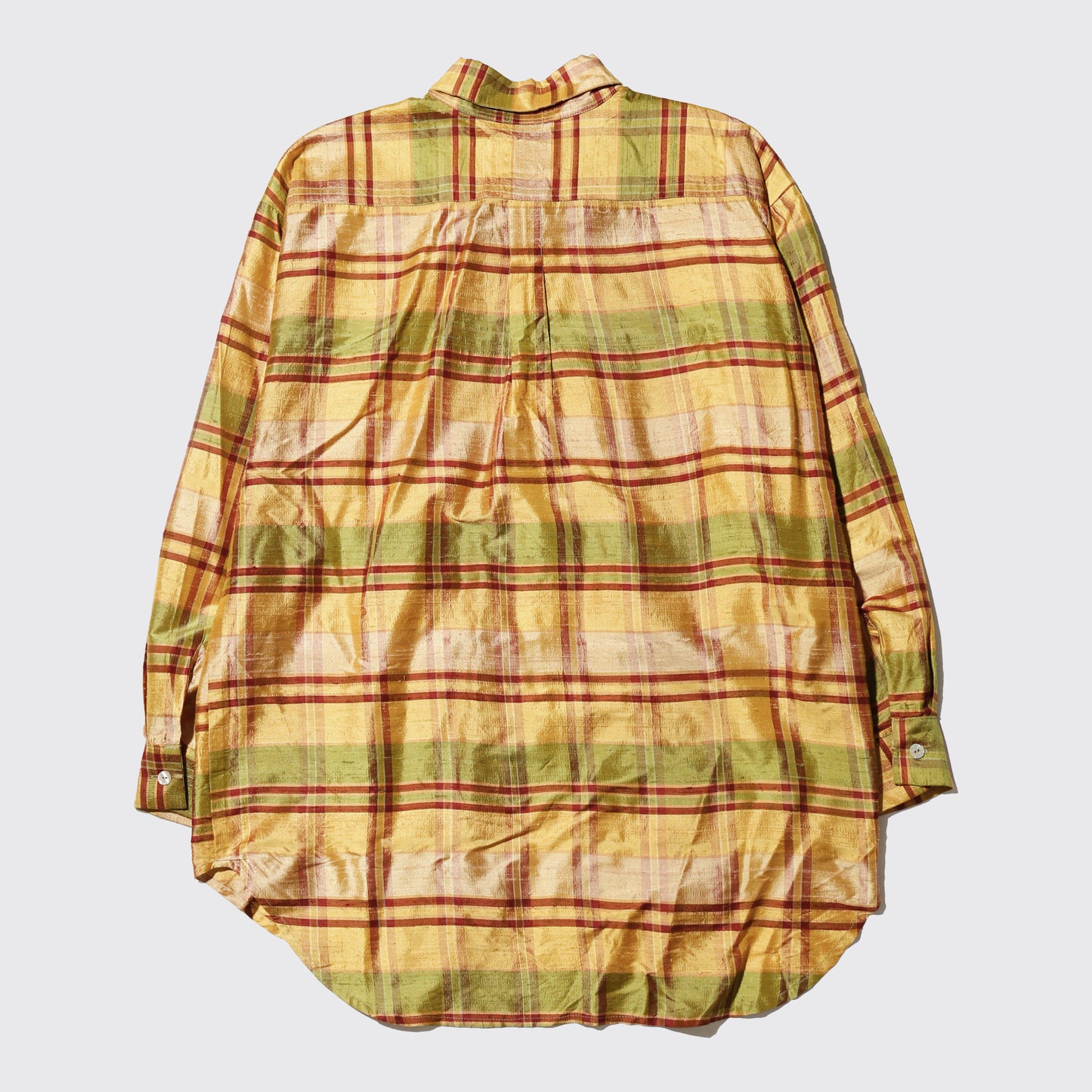 vintage shinny check shirt