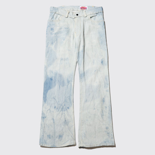 vintage washable wide leg jeans