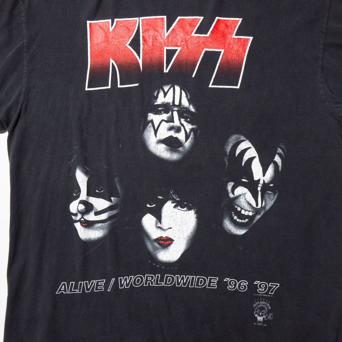vintage 1996-97's KISS ALIVE/WORLD WIDE TOUR t-shirt
