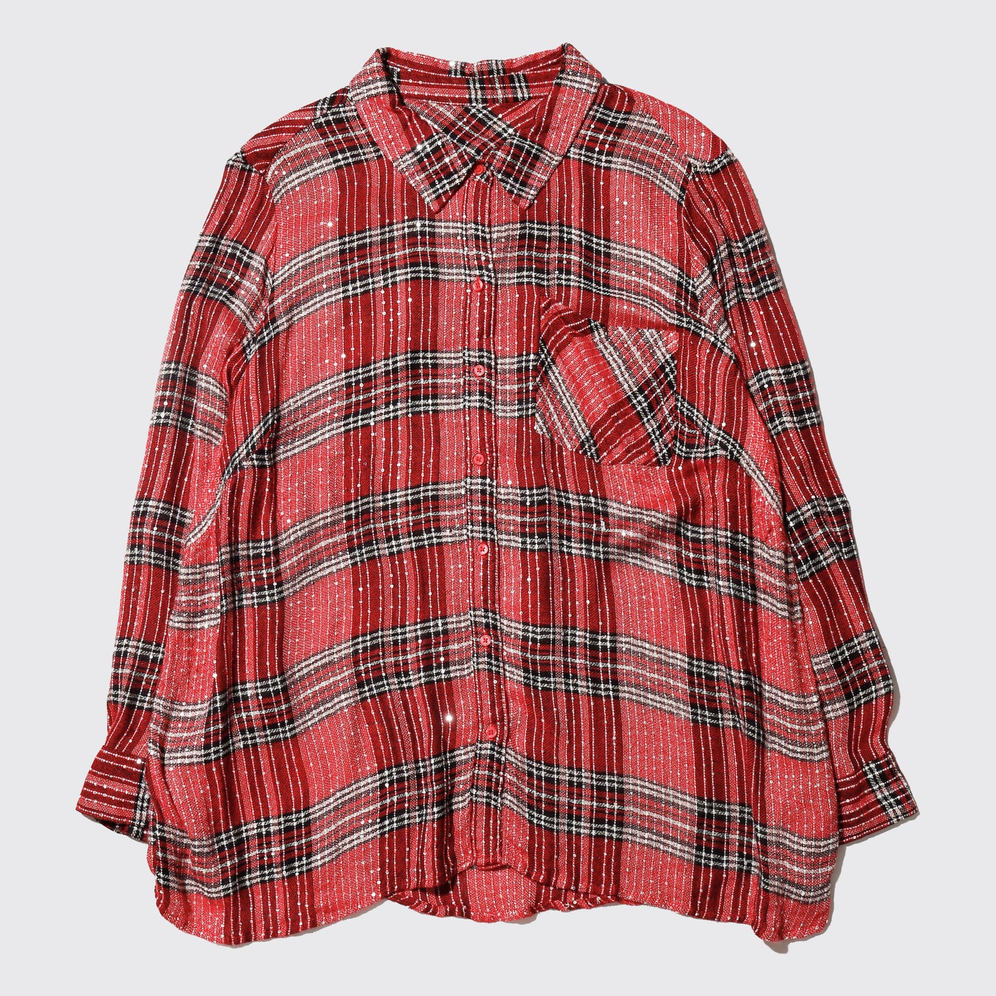 vintage spangle check shirt