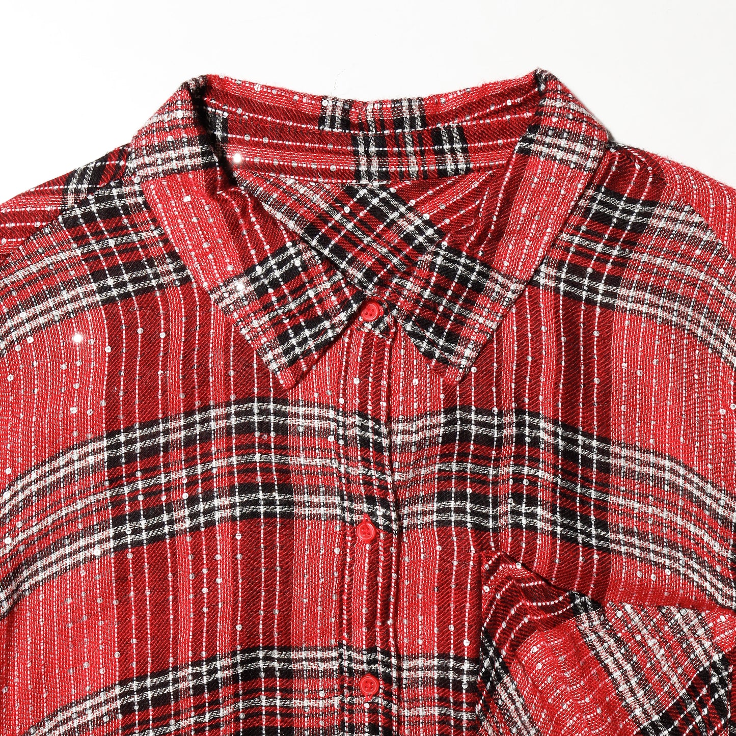 vintage spangle check shirt