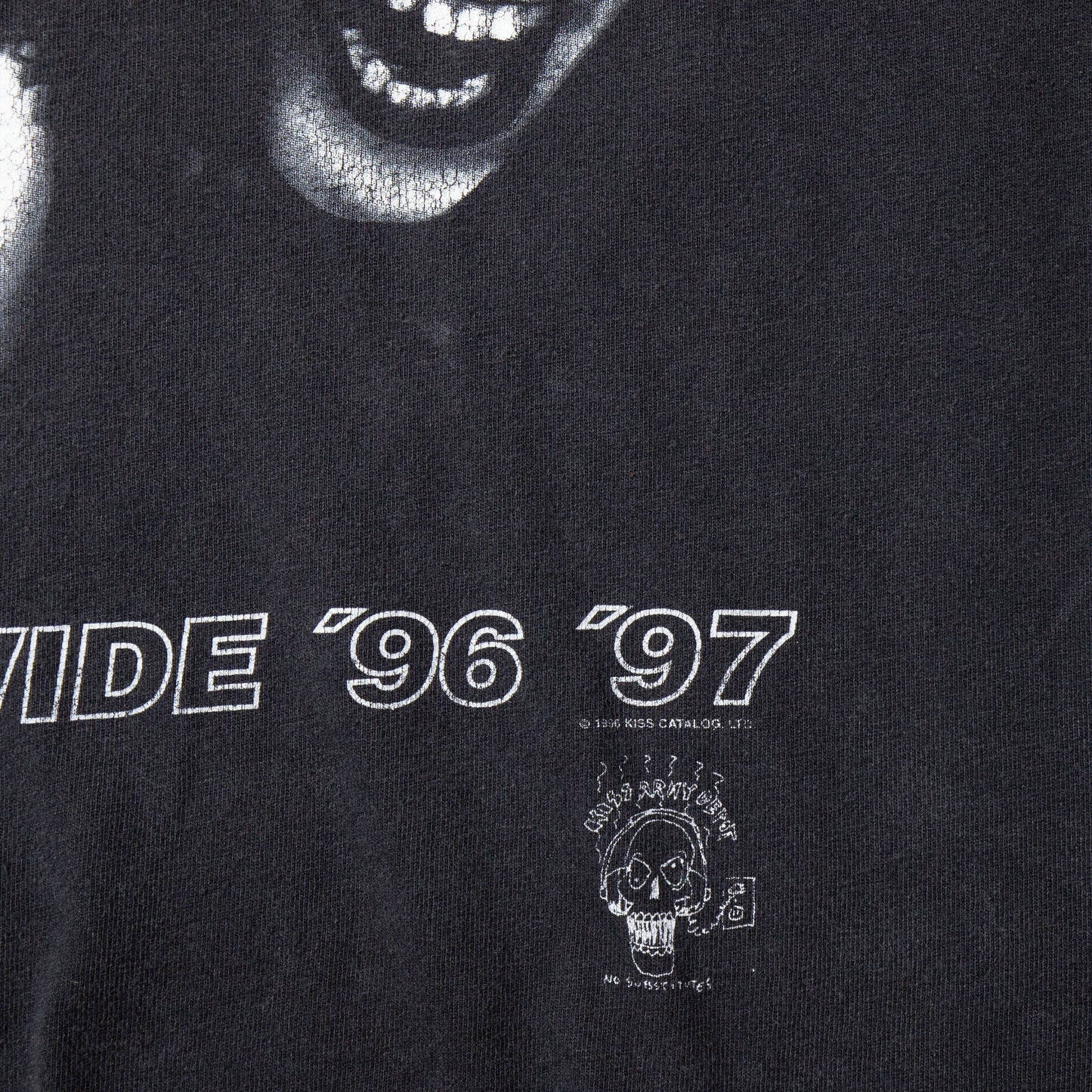 vintage 1996-97's KISS ALIVE/WORLD WIDE TOUR t-shirt