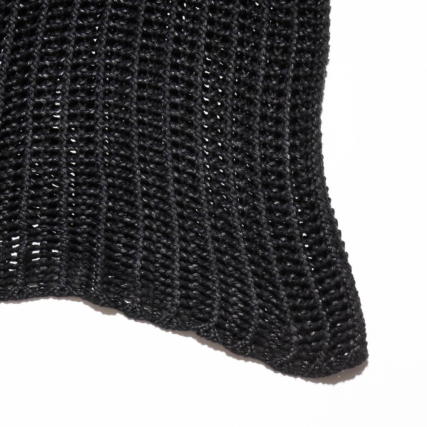 vintage luster crochet sweater