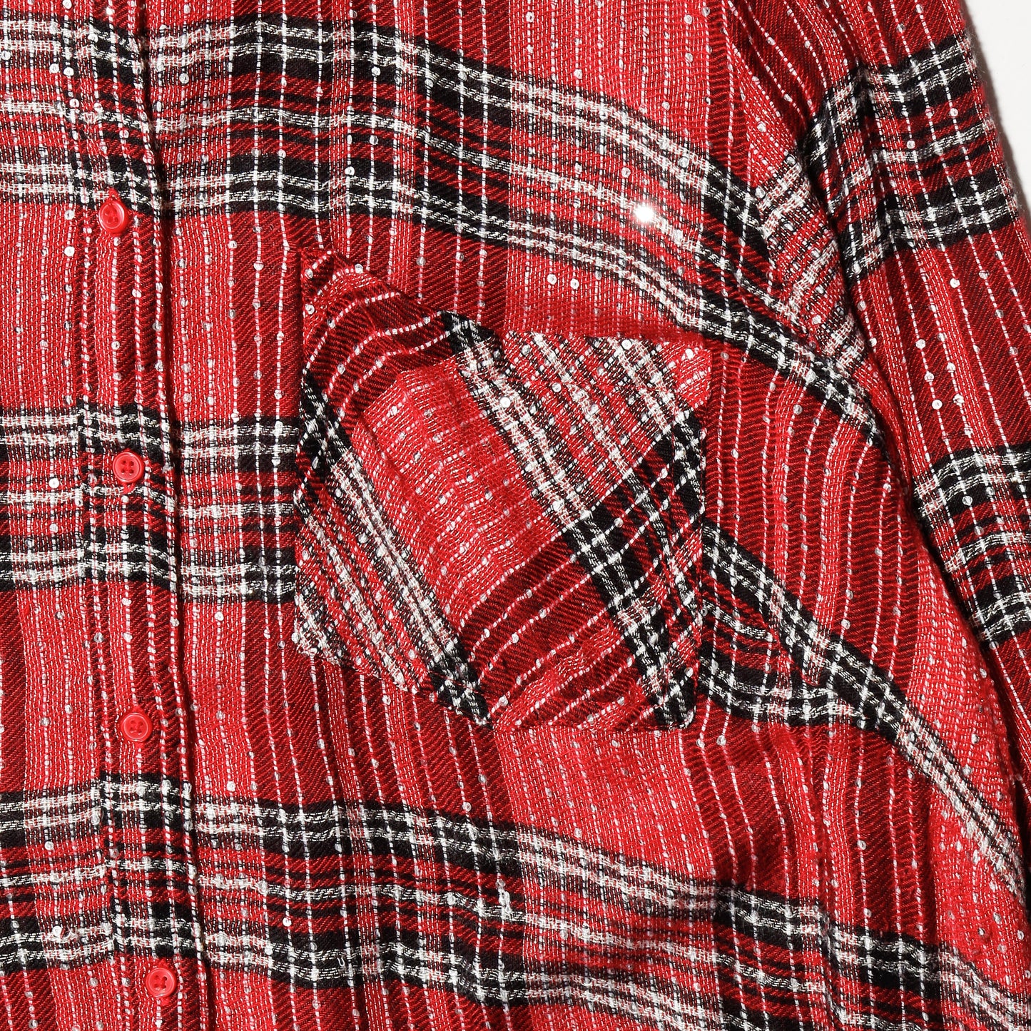 vintage spangle check shirt