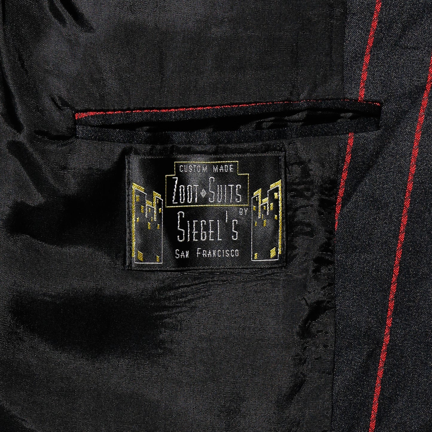 vintage siegel's custom zoot set up , with suspender