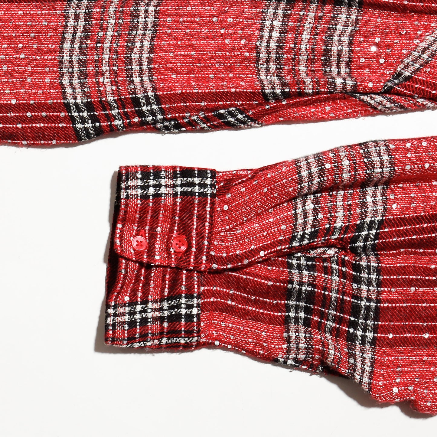vintage spangle check shirt