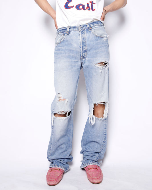 *one-off 90's levi's 501 crush jeans